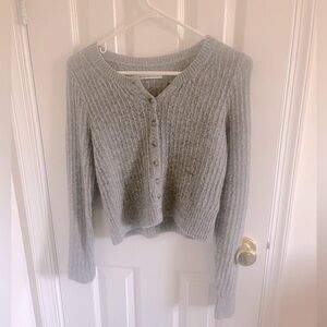 A&F Cropped Cardigan